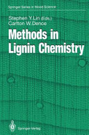 Methods in lignin chemistry /