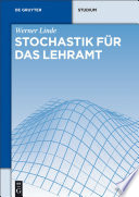Stochastik für das Lehramt [E-Book] /