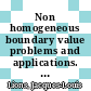 Non homogeneous boundary value problems and applications. 2 /