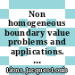 Non homogeneous boundary value problems and applications. 3 /