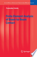 Finite Element Analysis of Beam-to-Beam Contact [E-Book] /