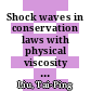 Shock waves in conservation laws with physical viscosity [E-Book] /