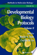 Developmental Biology Protocols: Volume II [E-Book] /