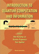 Introduction to quantum computation and information /