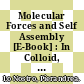 Molecular Forces and Self Assembly [E-Book] : In Colloid, Nano Sciences and Biology /