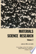 Materials Science Research [E-Book] : Volume 2 The Proceedings of the 1964 Southern Metals/ Materials Conference on Advances in Aerospace Materials, held April 16–17, 1964, at Orlando, Florida, hosted by the Orlando Chapter of the American Society of Metals /