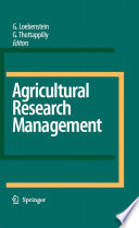 Agricultural Research Management [E-Book] /