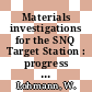 Materials investigations for the SNQ Target Station : progress report 1985 /