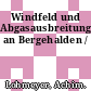 Windfeld und Abgasausbreitung an Bergehalden /