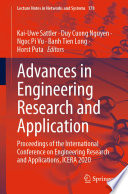 Advances in Engineering Research and Application [E-Book] : Proceedings of the International Conference on Engineering Research and Applications, ICERA 2020 /