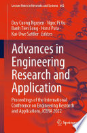 Advances in Engineering Research and Application [E-Book] : Proceedings of the International Conference on Engineering Research and Applications, ICERA 2022 /