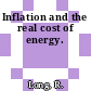 Inflation and the real cost of energy.