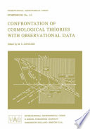 Confrontation of Cosmological Theories with Observational Data [E-Book] /