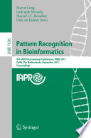 Pattern Recognition in Bioinformatics [E-Book] : 6th IAPR International Conference, PRIB 2011, Delft, The Netherlands, November 2-4, 2011. Proceedings /