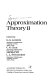 Approximation theory vol 0002: proceedings of an international symposium : Austin, TX, 18.01.76-21.01.76.