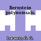 Bernstein polynomials.