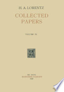 Collected Papers [E-Book] : Volume IX /