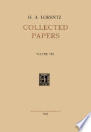 Collected Papers [E-Book] : Volume VIII /