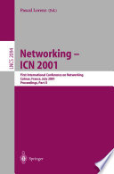 Networking — ICN 2001 [E-Book] : First International Conference on Networking Colmar, France, July 9–13, 2001 Proceedings, Part II /