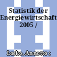 Statistik der Energiewirtschaft. 2005 /