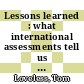 Lessons learned : what international assessments tell us about math achievement [E-Book] /
