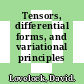 Tensors, differential forms, and variational principles /