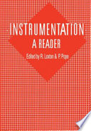 Instrumentation: A Reader [E-Book] /