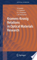 Kramers-Kronig Relations in Optical Materials Research [E-Book] /