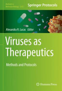 Viruses as Therapeutics [E-Book] : Methods and Protocols /
