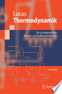 Thermodynamik [E-Book] : Die Grundgesetze der Energie- und Stoffumwandlungen /