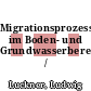 Migrationsprozesse im Boden- und Grundwasserbereich /