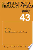 Springer Tracts in Modern Physics, Volume 43 [E-Book] /