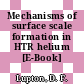 Mechanisms of surface scale formation in HTR helium [E-Book] /