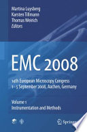 EMC 2008 14th European Microscopy Congress 1–5 September 2008, Aachen, Germany [E-Book] : Volume 1: Instrumentation and Methods /