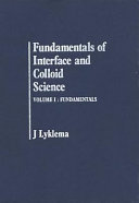 Fundamentals of interface and colloid science. 1. Fundamentals.