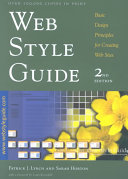 Web style guide : basic design principles for creating web sites /