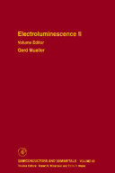 Electroluminescence. 2 /