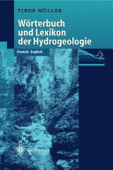 Wörterbuch und Lexikon der Hydrogeologie /