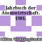 Jahrbuch der Atomwirtschaft. 1981.