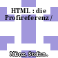 HTML : die Profireferenz /