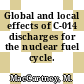 Global and local effects of C-014 discharges for the nuclear fuel cycle.