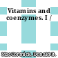 Vitamins and coenzymes. I /