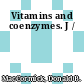 Vitamins and coenzymes. J /