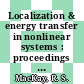 Localization & energy transfer in nonlinear systems : proceedings of the third conference : June 17-21 2002, San Lorenzo de El Escorial Madrid [E-Book] /