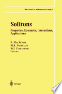 Solitons [E-Book] : Properties, Dynamics, Interactions, Applications /