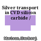Silver transport in CVD silicon carbide /