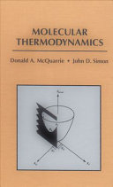 Molecular thermodynamics /