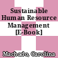 Sustainable Human Resource Management [E-Book]