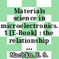 Materials science in microelectronics. 1 [E-Book] : the relationship between thin film processing and structure /