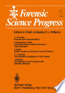 Forensic Science Progress [E-Book] /